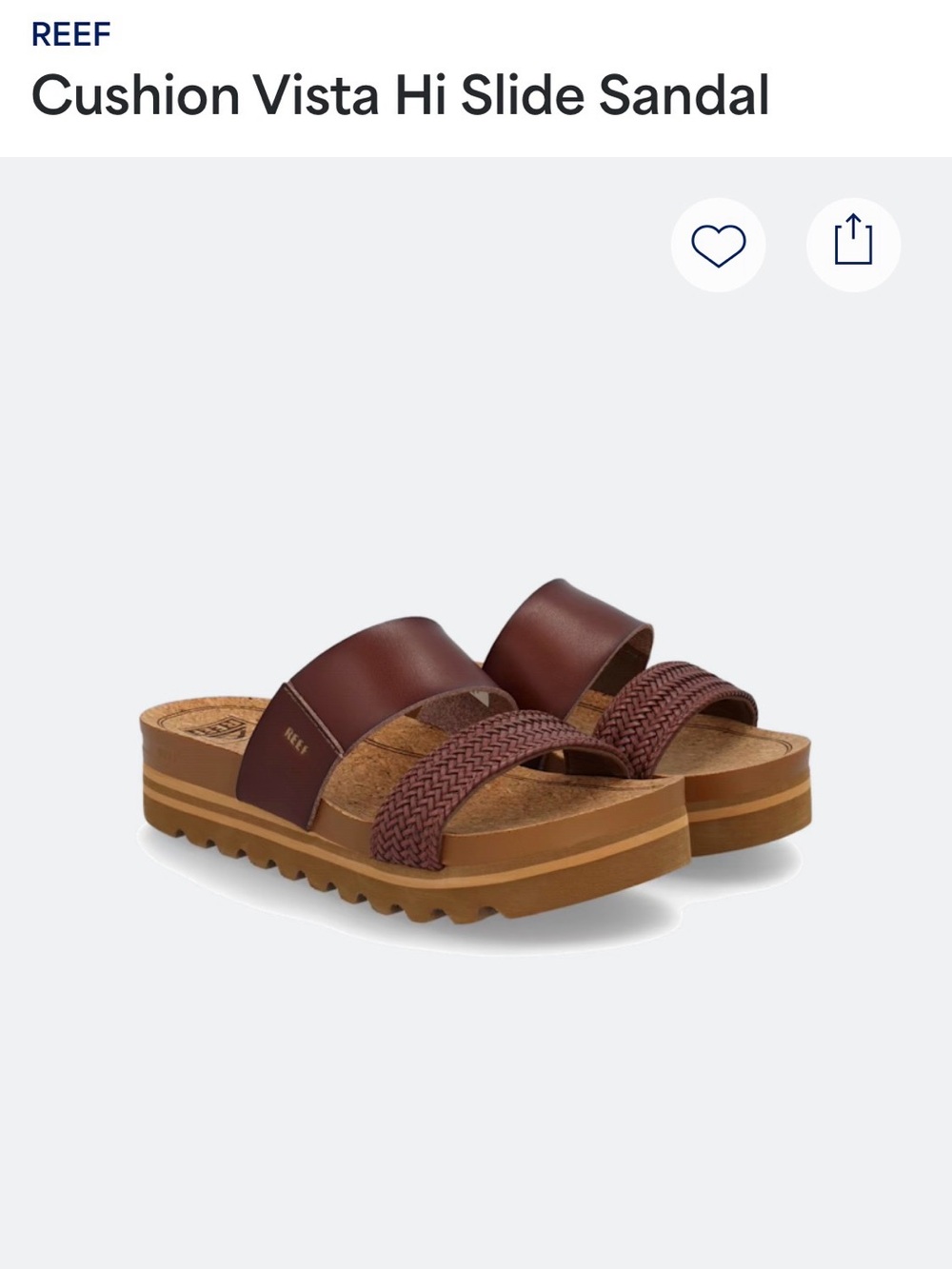 Like new reef cushion vista hi